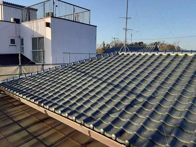 Ｉ様屋根葺き直し　完工写真別角度